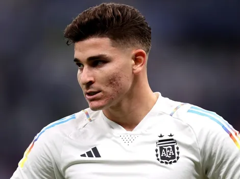 El polémico like de Julián Álvarez contra su novia tras el escándalo