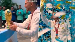 VIDEO | El mejor recibimiento de todos: la bienvenida a Mac Allister en Brighton