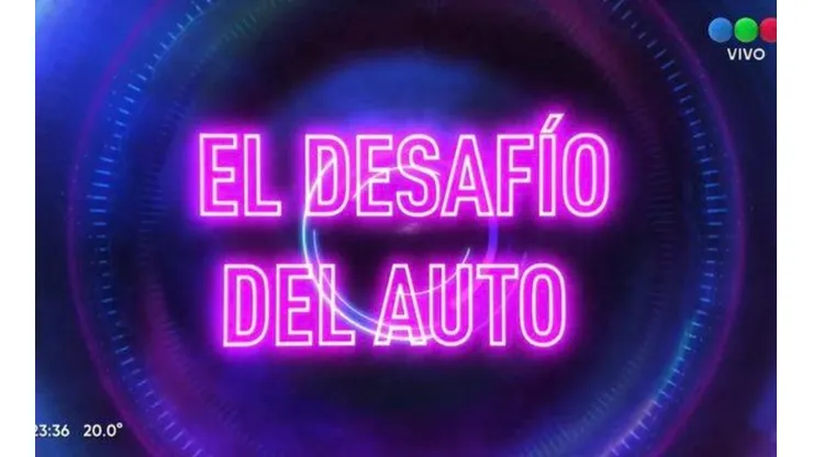 El desafío del auto, el nuevo reto de Gran Hermano.