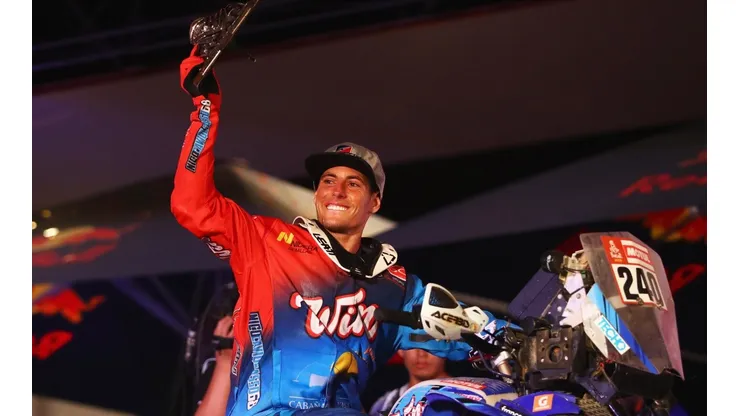 Nicolás Cavigliasso, uno de los argentinos presentes en el Rally Dakar 2023.