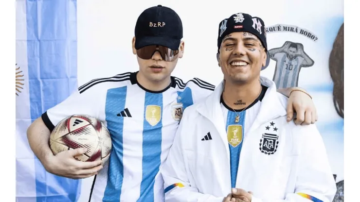Duki y Bizarrap sacaron la nueva canción de la Selección Argentina.