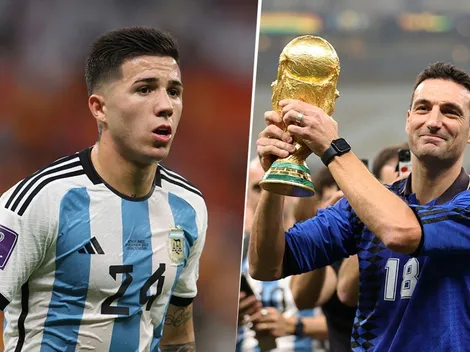 ◉ Las noticias de la Selección hoy: Enzo Fernández se llevaría a otro campeón para la Premier y se confirmó el futuro de Scaloni
