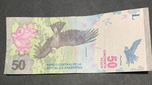 Existen billetes de 50 pesos con errores que los hacen únicos.