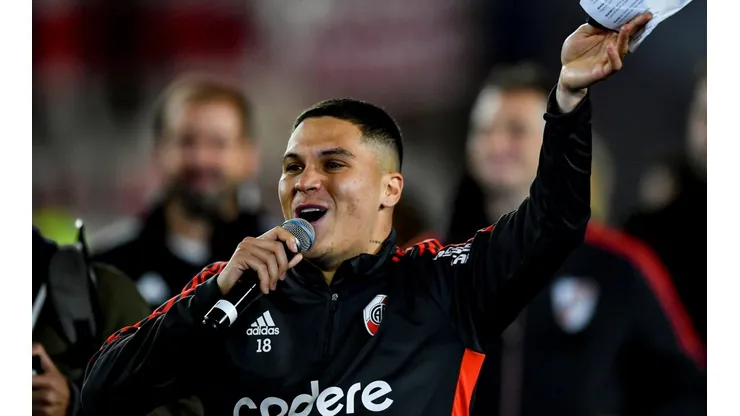 Juanfer rompió el silencio y sorprendió a todo River.