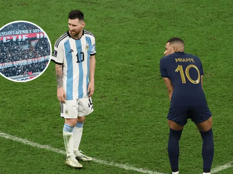 ¿Y Messi? En el PSG le dedicaron una bandera a Mbappé: "Kylian, el futuro te pertenece"