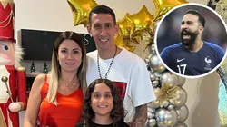 Jorgelina Cardoso, esposa de Di María, le responde a Adil Rami.