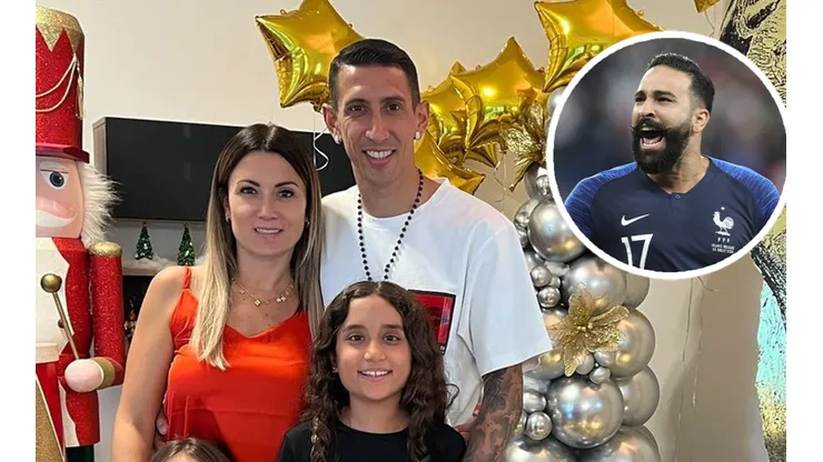 Jorgelina Cardoso, esposa de Di María, le responde a Adil Rami.
