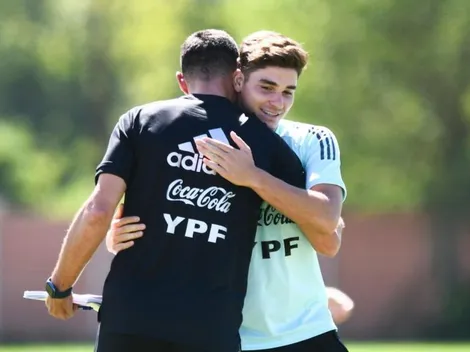 Locura: River subió un TikTok en el que se demuestra la fe que Scaloni le tenía a Julián