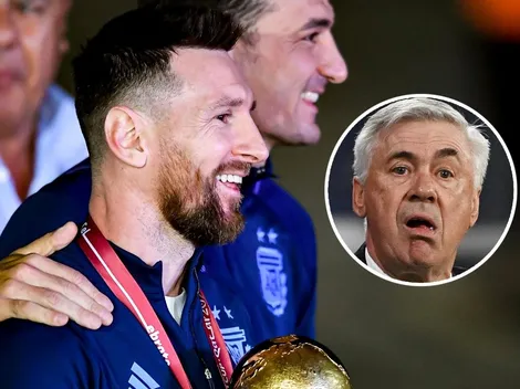 Ancelotti le niega a Messi ser el mejor futbolista de la historia