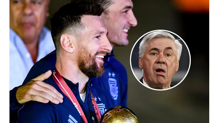 Ancelotti le niega a Messi ser el mejor futbolista de la historia