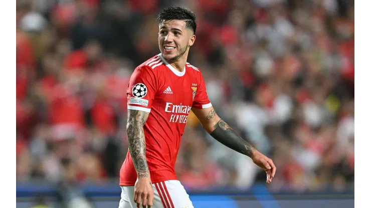 Enzo Fernández, listo para salir de Benfica en enero.