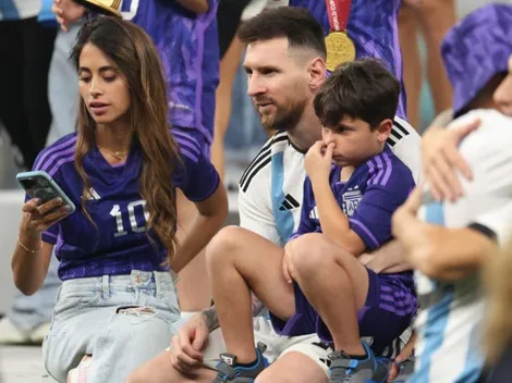 ¿Ella lo sabía? Encuentran una vieja foto de Antonela Roccuzzo que predijo la Copa del Mundo