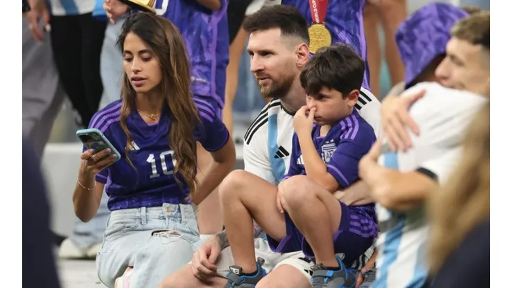 ¿Ella lo sabía? Encuentran una vieja foto de Antonela Roccuzzo que predijo la Copa del Mundo