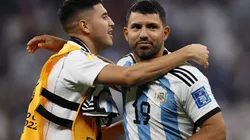El Kun Agüero vuelve a las canchas un año después de su retiro
