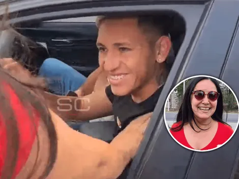 VIDEO | La reacción de Vázquez cuando le hicieron firmar una camiseta de River