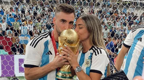 Tagliafico se casa con Carolina Calvagni.