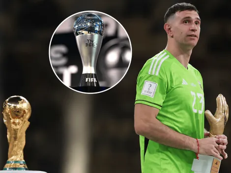 Dibu Martínez candidato para el premio The Best