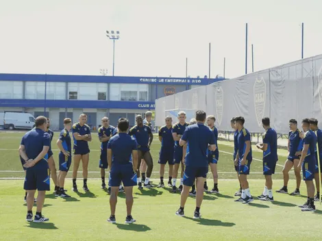 Muy metido: el jugador de Boca que interrumpió su licencia y volvió antes a entrenar