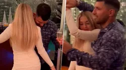 VIDEO | El Kun, bailando una cumbia bien pegadito junto a su novia