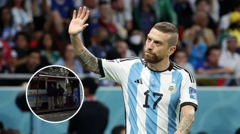 Papu Gómez mostró cómo festejó la Navidad con su familia.