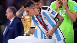 Impresionante: Di María mostró cómo quedó su tatuaje de la Copa del Mundo