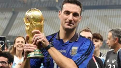 Lionel Scaloni, uno de los tres entrenadores que ganaron el Mundial y la Copa América.