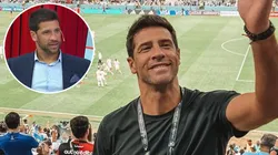 FOTO | Así recibieron a Seba Domínguez tras la consagración de Argentina