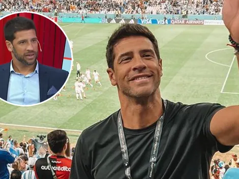 FOTO | Así recibieron a Seba Domínguez tras la consagración de Argentina