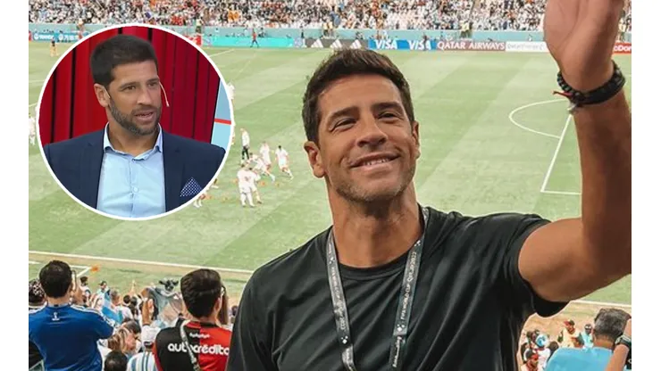 FOTO | Así recibieron a Seba Domínguez tras la consagración de Argentina