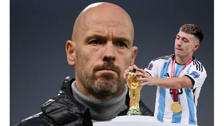 Erik ten Hag ya reclama por la presencia de Lisandro Martínez en el Manchester United.