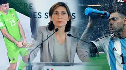 La ministra de Deportes de Francia explotó contra la Selección Argentina.