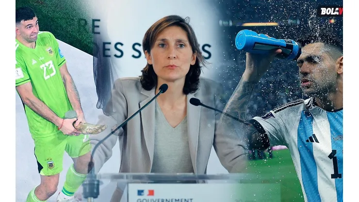 La ministra de Deportes de Francia explotó contra la Selección Argentina.