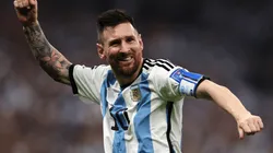 La emoción de Lionel Messi después de la conquista de la Copa del Mundo