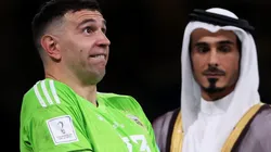 Dibu Martínez fue homenajeado en Mar del Plata por una multitud.