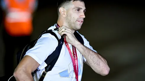 "Dibu atajame...": el insólito cartel que le hicieron al arquero de la Selección en Mar del Plata