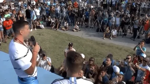 El Dibu dijo lo que le pasó a Tchouameni tras errar su penal: "Se cag... todo"