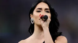 Lali cantó el himno en la FINAL del Mundial 2022.