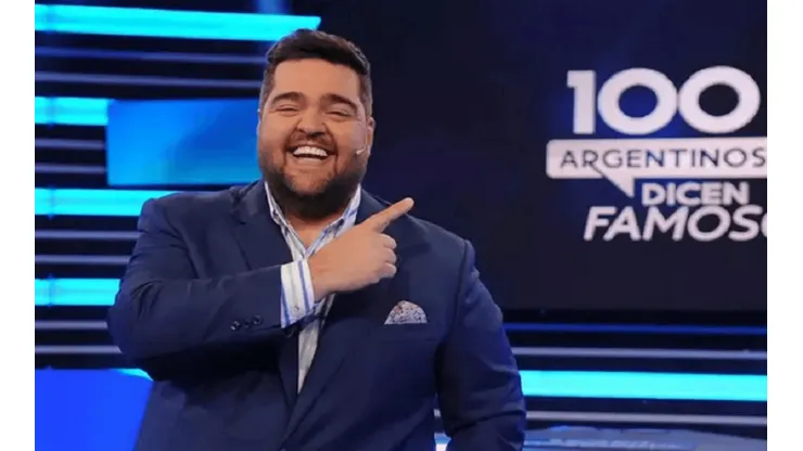 Barassi, conductor de "100 Argentinos Dicen".