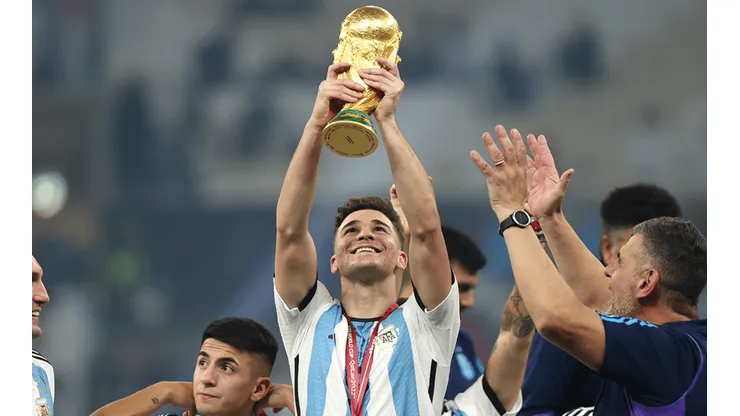 Julián Álvarez fue una de las figuras de la Selección Argentina en la conquista del Mundial de Qatar 2022