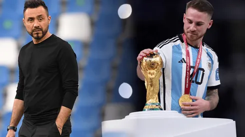 La insólita respuesta del DT de Brighton al pedido de Mac Allister tras ser campeón del mundo