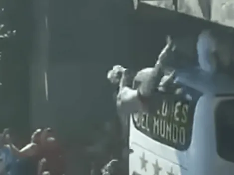 ¿Qué pasó con el hincha que se tiró del puente en los festejos de la Selección Argentina?