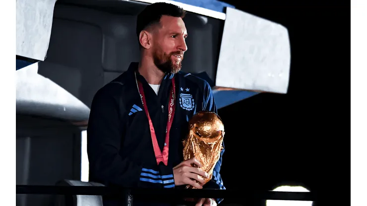 Lionel Messi regresó a Rosario tras los festejos en Buenos Aires