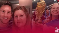 Celia, la mamá de Messi, invitó a Maite para que pudiera ver la final