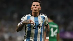 Enzo Fernández anotó su único gol en el Mundial de Qatar 2022 en la victoria ante México