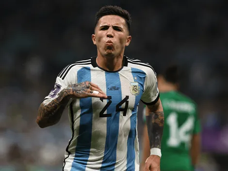 Cómo y dónde votar al gol de Enzo Fernández como el mejor del Mundial de Qatar 2022