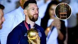 Indignante: en un bar de Francia usaron una camiseta de Messi para limpiarse los zapatos