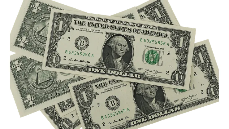 Los billetes de 1 dólar son muy buscados por los coleccionistas.