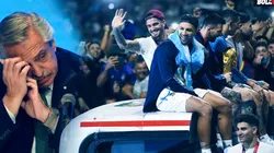 Alberto Fernández y la suspensión de la caravana del campeón.
