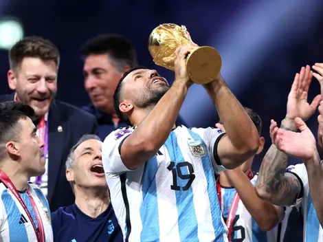 Agüero se la jugó por Messi y apostó que sería el MVP de Qatar 2022: ¿Cuánto le hizo ganar el 10?