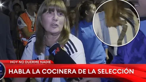VIDEO VIRAL | Pensaron que era la cocinera de la Selección, ¡pero era la mamá de De Paul!